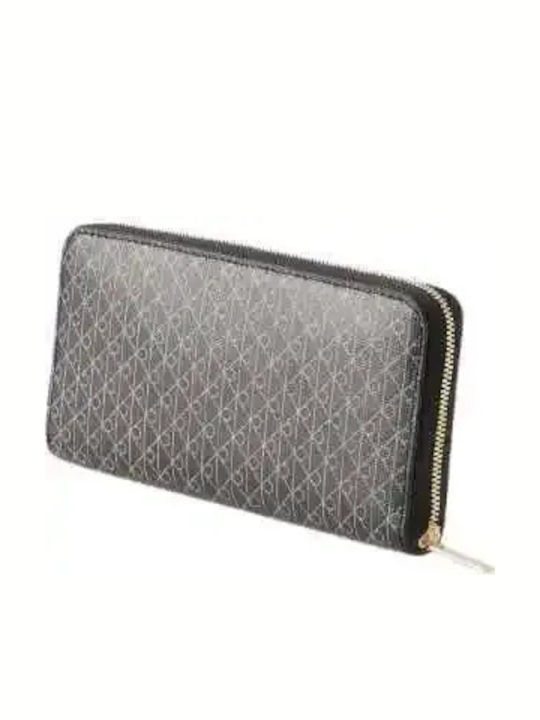 Calvin Klein Emblem Large Women's Wallet Black