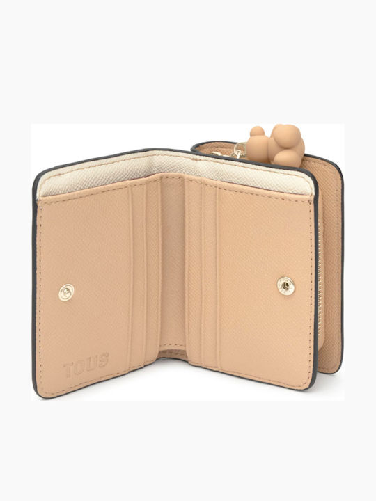 Billetera M Damenbrieftasche Beige