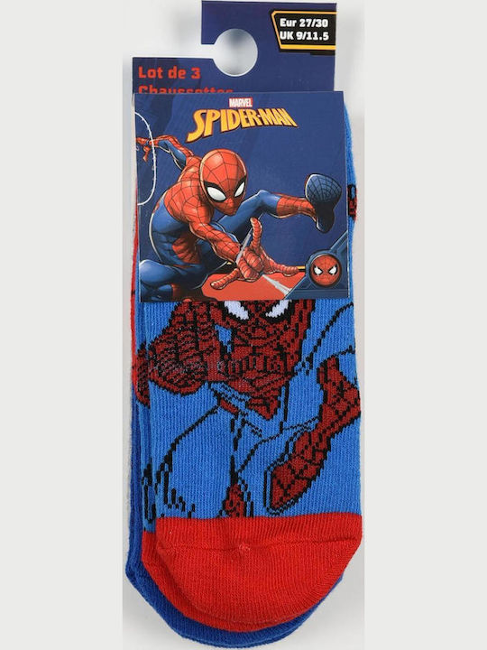Superheroes Παιδικά Σοσόνια 3 Ζευγάρια
