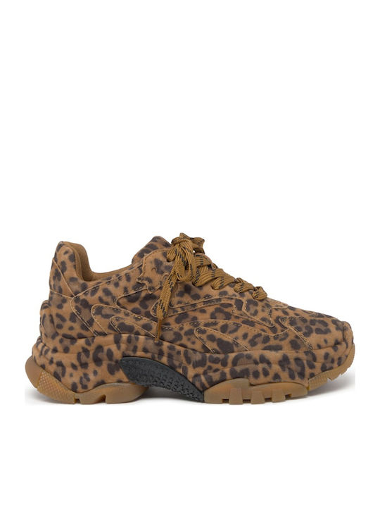 Addict Bis Sneakers Animal Print