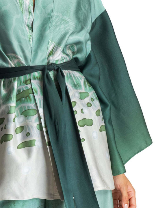 Women's Kimono Green