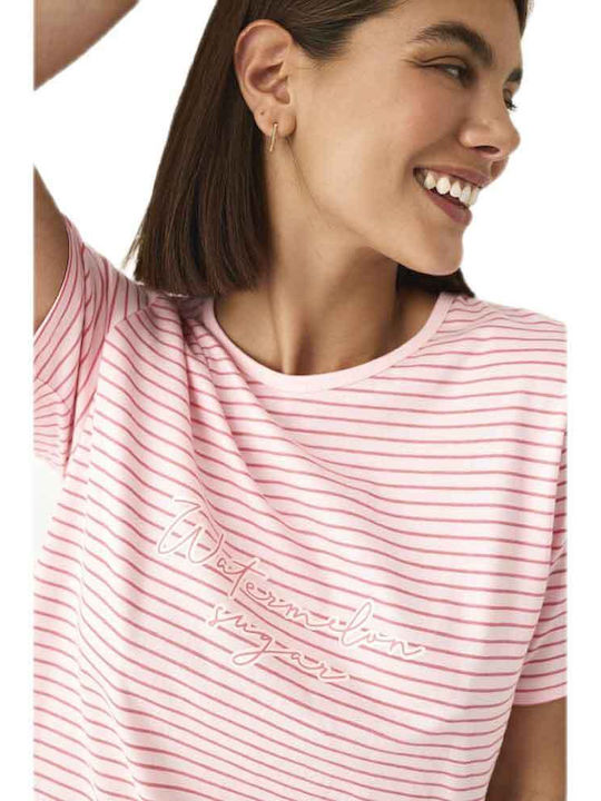 Promise Summer Women's Pink Pyjama Set