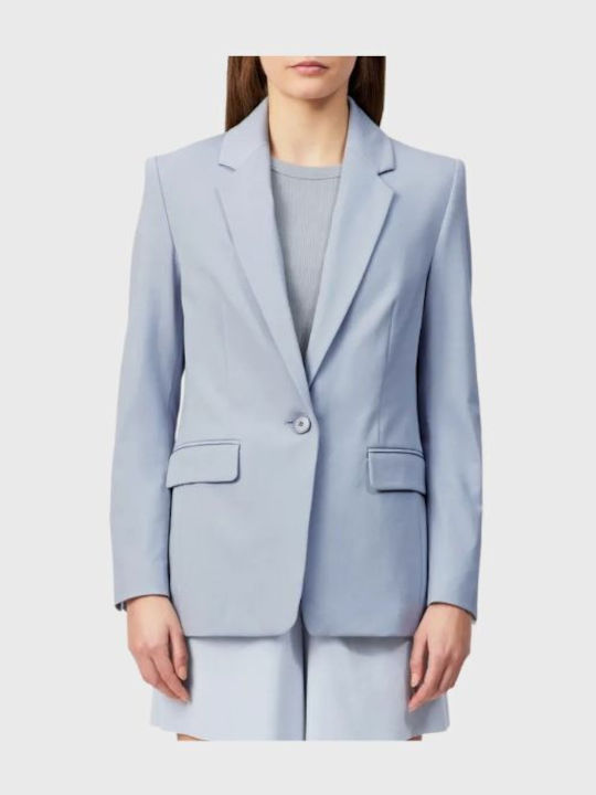 Drykorn Long Women's Blazer Blue