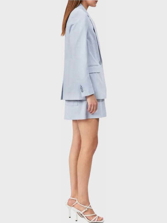 Drykorn Long Women's Blazer Blue