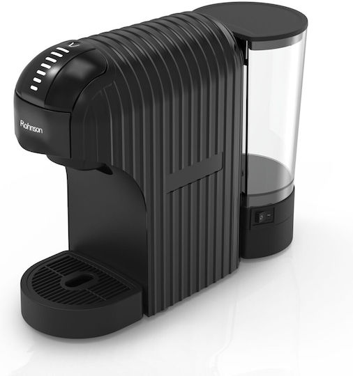 Rohnson Pod Coffee Machine Nespresso Pressure 20bar Black
