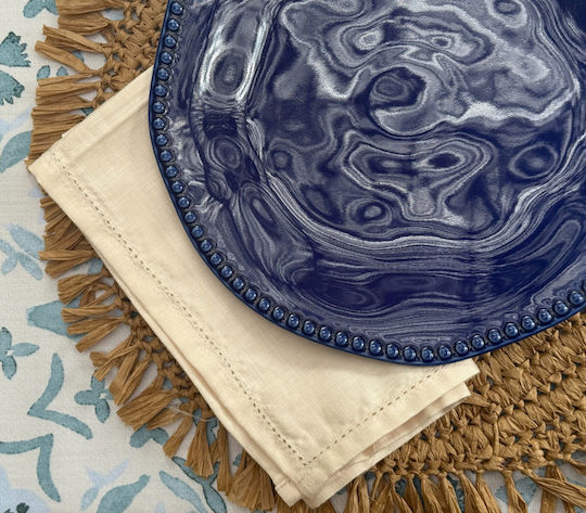 Nef-Nef Homeware Πετσέτα Φαγητού Βαμβακερή Σετ Steady Εκρού