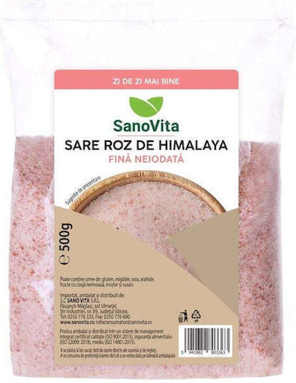 Фина Сол От Хималаите Розова 500г Sano Vita
