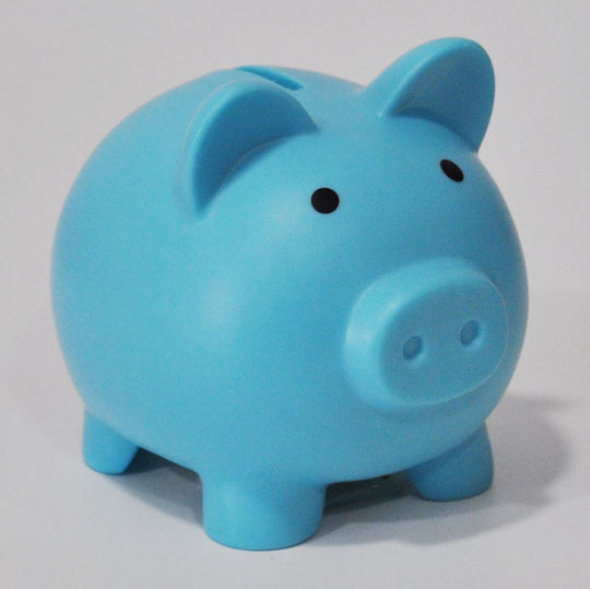 Sparschwein 14cm Blau Sparschwein 14cm Blau