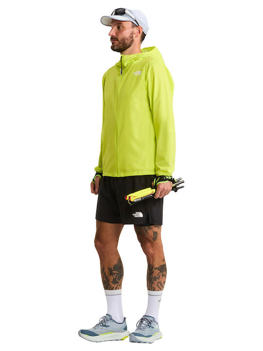 Sleeveless Activewear Jacket Waterproof and Windproof Yellow