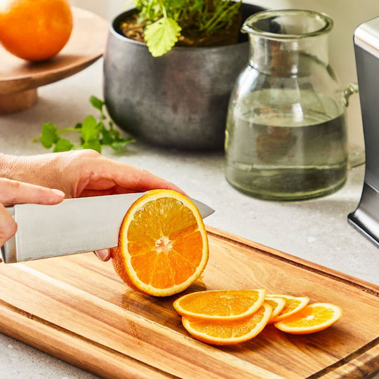 Tefal Ever Sharp Messer Set mit Sockel aus Rostfreiem Stahl 6 Stück