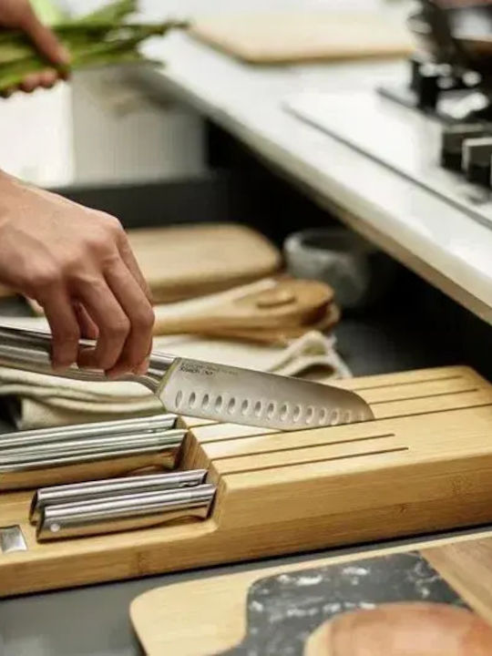 Joseph Joseph Elevate Knife Set with Stainless Steel Base 6 Pieces