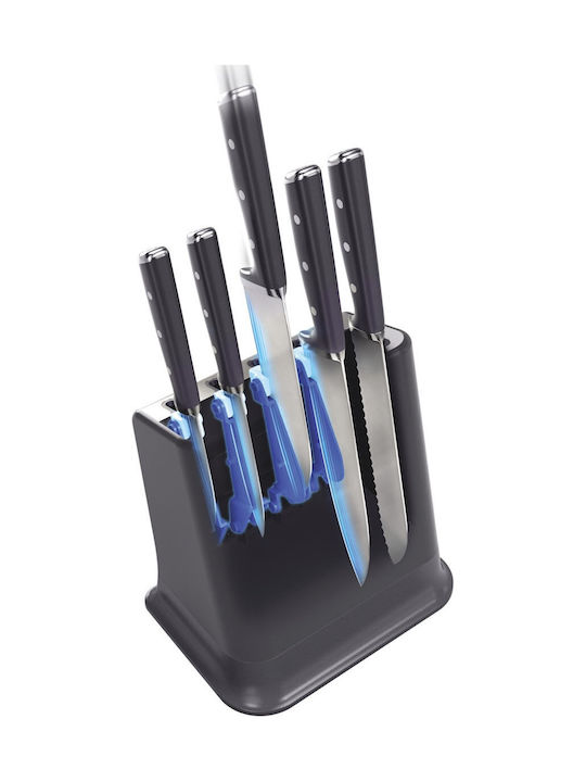 Tefal Ever Sharp Knife Set with Base from Stainless Steel 5 Pieces