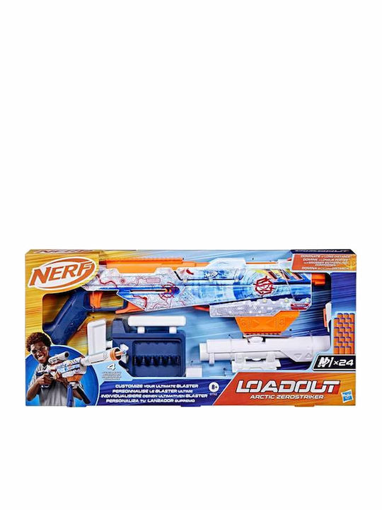 Easter Candle with Toy Nerf Load Out Arctic Zerostriker for Ages 8+ Hasbro