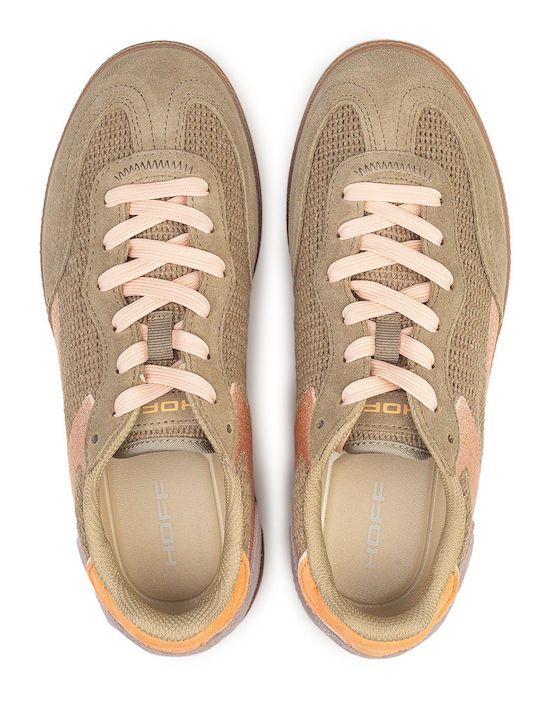 Damen Sneakers Khaki