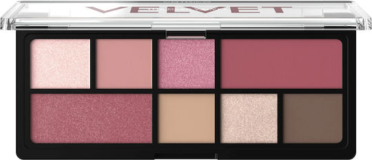 Catrice Cosmetics Deep Velvet Eyeshadow Palette with Matte Eye Shadows in Pressed Powder Form Catrice The Deep Velvet Eyeshadow Palette 9gr 9gr