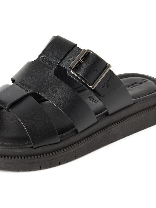Leather Women's Anatomic Sandals Black