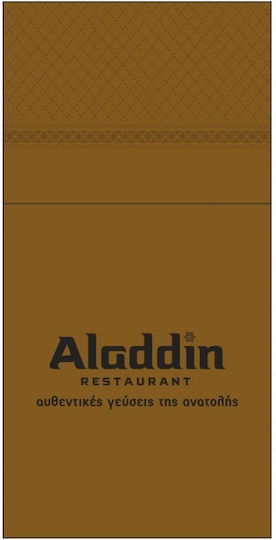 Luxury Paper Brown Napkins Envelope 40cm 2-Ply 16.5gsm 100pcs Finezza 4a-at-19 00030090