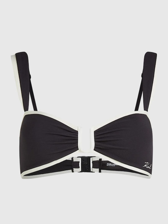Strapless Bikini Top Black