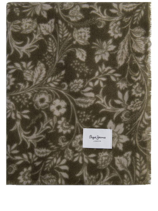 Women's Wool Scarf Green