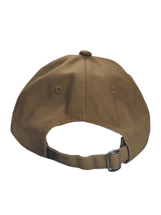 Jockey Cap 100% Cotton 251acc-10001 Tabac Double 251acc-10001 Tabac