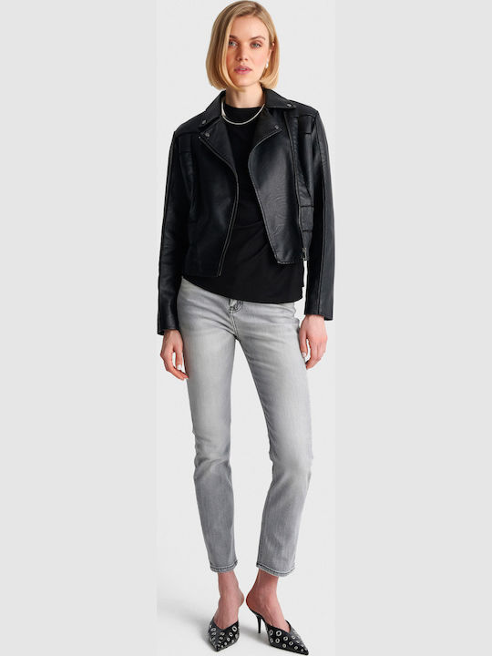 Women's Jean Pants in Skinny Fit Gray