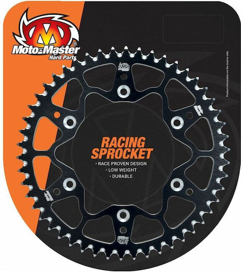 Moto-master Rear Aluminum Sprocket 420 Black 49 Teeth 62.041.22.50