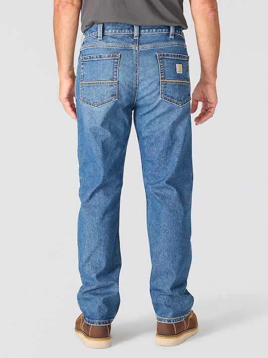 Carhartt Мъжко Джинсово Панталон Loose Fit Straight Ferrous