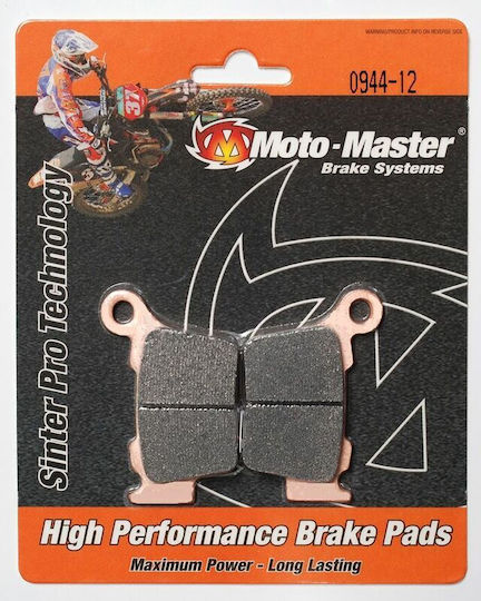 Moto-master Metallic Motorcycle Brake Pads 94412 Ktm Sx 250 03-22 Ktm Sx 125 04-22 1 Set 1 Caliper