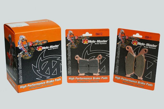 Moto-master Metallic Motorcycle Brake Pads 97412 Ktm Sx 85 17/14 12-21 Ktm Sx 85 19/16 12-21 1 Set 1 Caliper