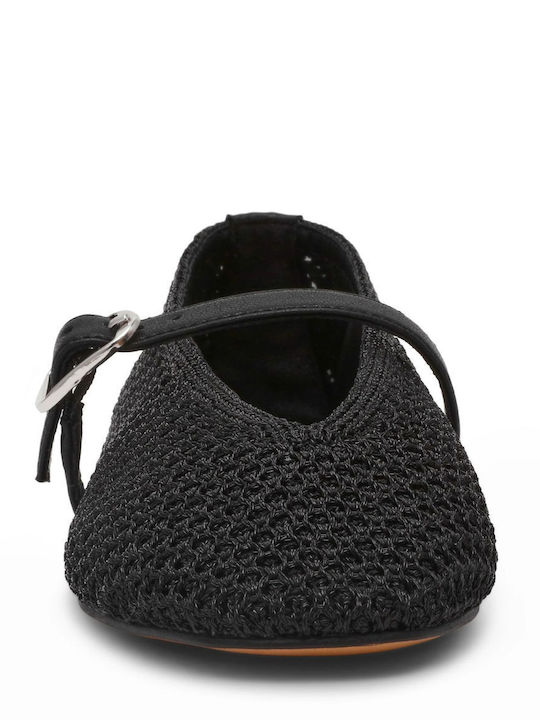 Women's Ballerina Shoes in Black Colour