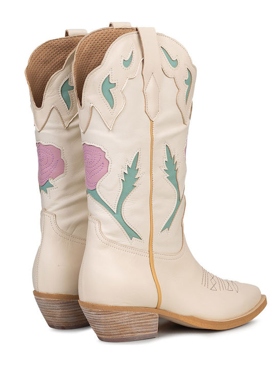 Women's Ankle Boots Beige