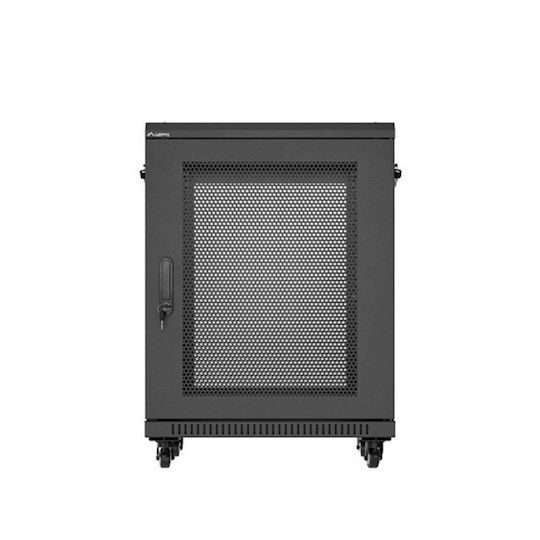 Lanberg Rack Cabinet 19" 15U 600x600 Black Ff01-6615-23b