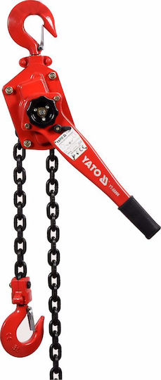 Yato Chain Hoist for Weight Load up to 3t Red