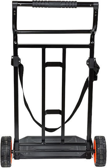 Tactix Transport Trolley for Weight Load up to 100kg Black