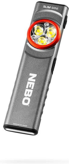 Nebo Rechargeable LED Flashlight IPX4 with Maximum Brightness 250lm Slim