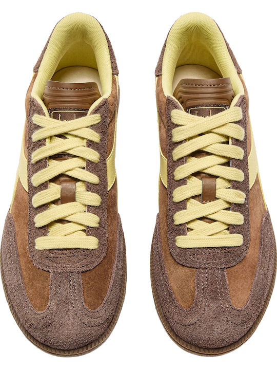 Männer Sneakers Braun Gianduia