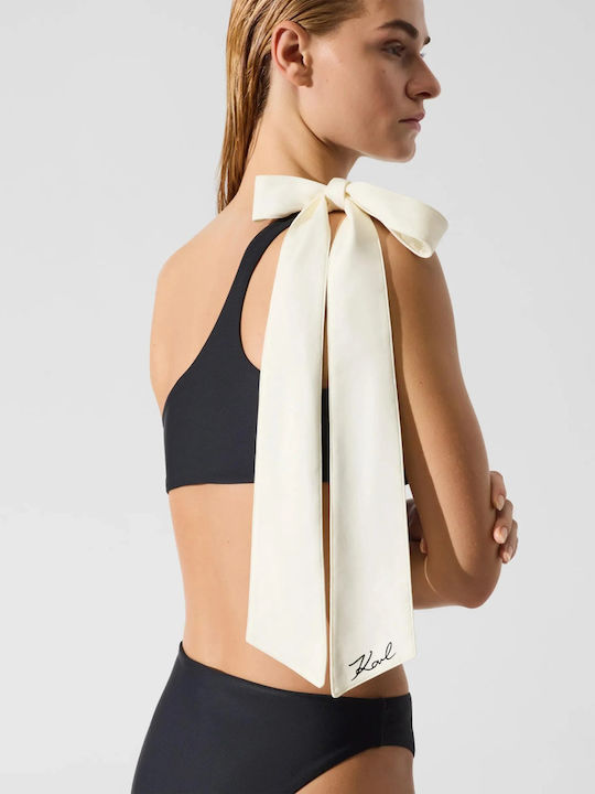 Bikini One Shoulder Black