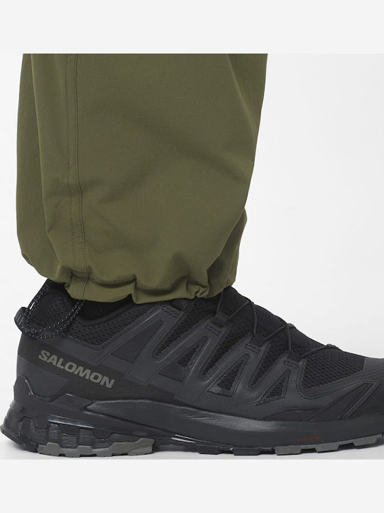 Salomon Wayfarer Men's Long Hiking Trousers Green