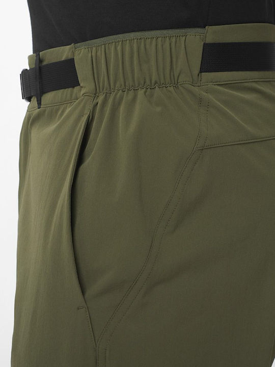Salomon Wayfarer Men's Long Hiking Trousers Green