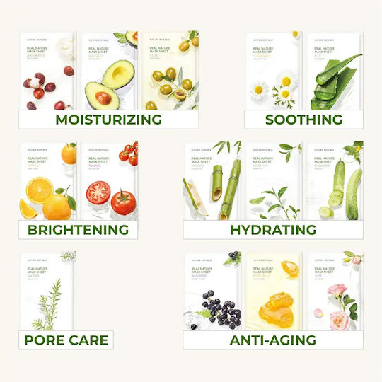 Nature Republic Gelee Gesichtsmasken 23ml