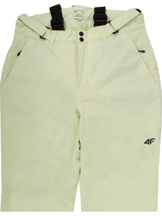 4F 4FWAW25TFTRM0924-42S Men's Ski & Snowboard Pants Turquoise