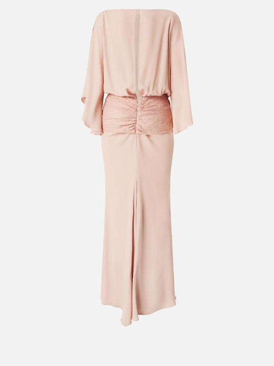 Pink Maxi Dress for Wedding and Christening