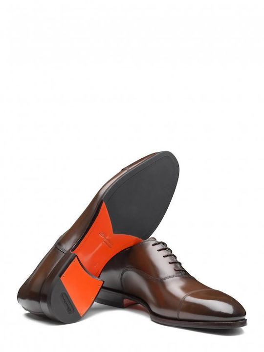 Leather Men's Dress Shoes Brown MCAD18883JJ6BNTG T21