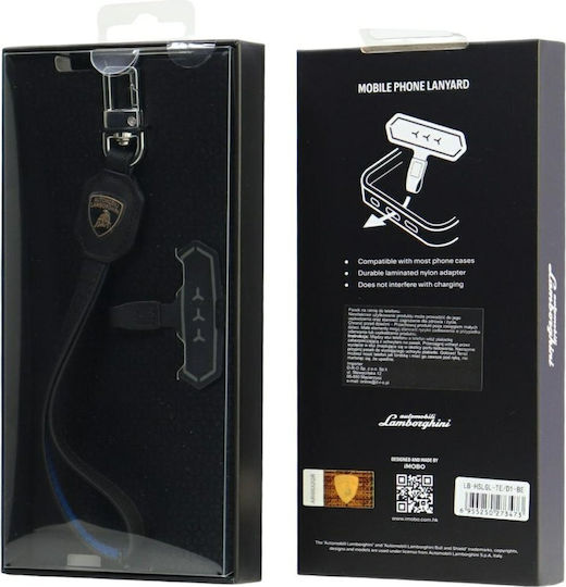 Audi Universal Lamborghini D1 Leather Handstrap Blue Lb-hslgl-te/d1-be