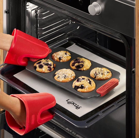 Lekue Backform Für Törtchen/Muffins Keramik 31x18x3,7cm 6 Stück