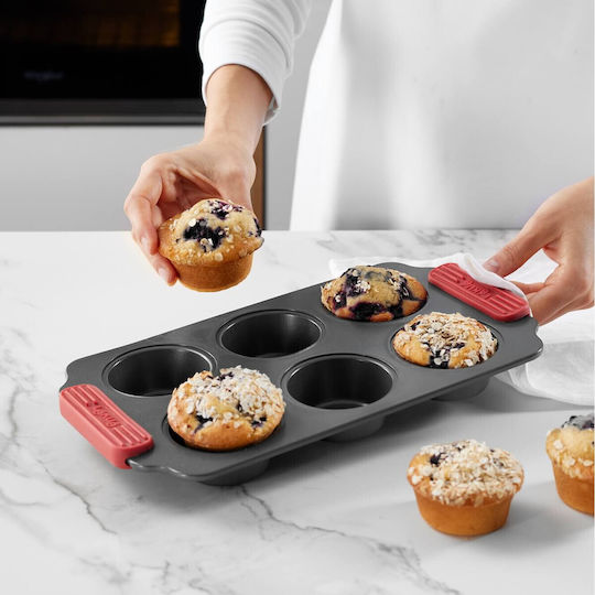 Lekue Backform Für Törtchen/Muffins Keramik 31x18x3,7cm 6 Stück