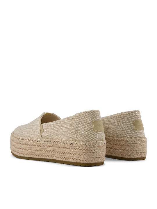 Women's Espadrilles in Beige Color
