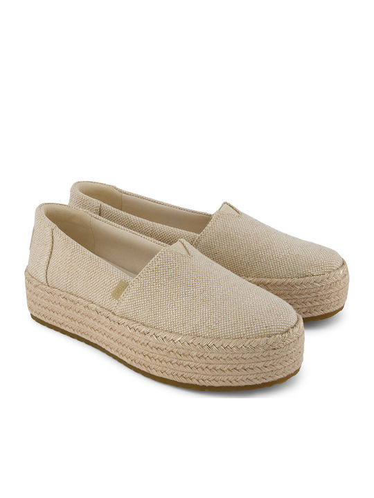 Women's Espadrilles in Beige Color
