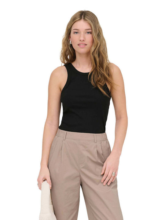 Women's Summer Cotton Sleeveless Blouse Pistachio