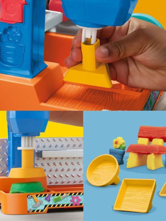 Easter Candle Play-Doh Modeling Clay - Stamp And Saw Tool Bench Toy For Ages 3+ Hasbro